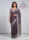 Kesariya Vol 38 By Kiyra Moss Silk Jari Saree Wholesale Market Surat